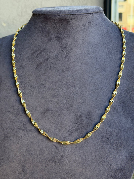Gold Burma 60 cm Zincir