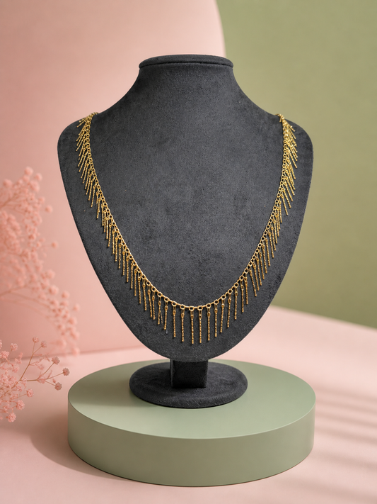 Gold İkonik Helen Uzun Kolye