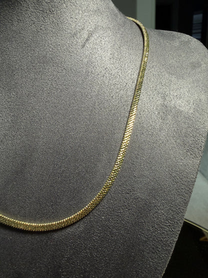 Gold Foxtail Zincir Kolye