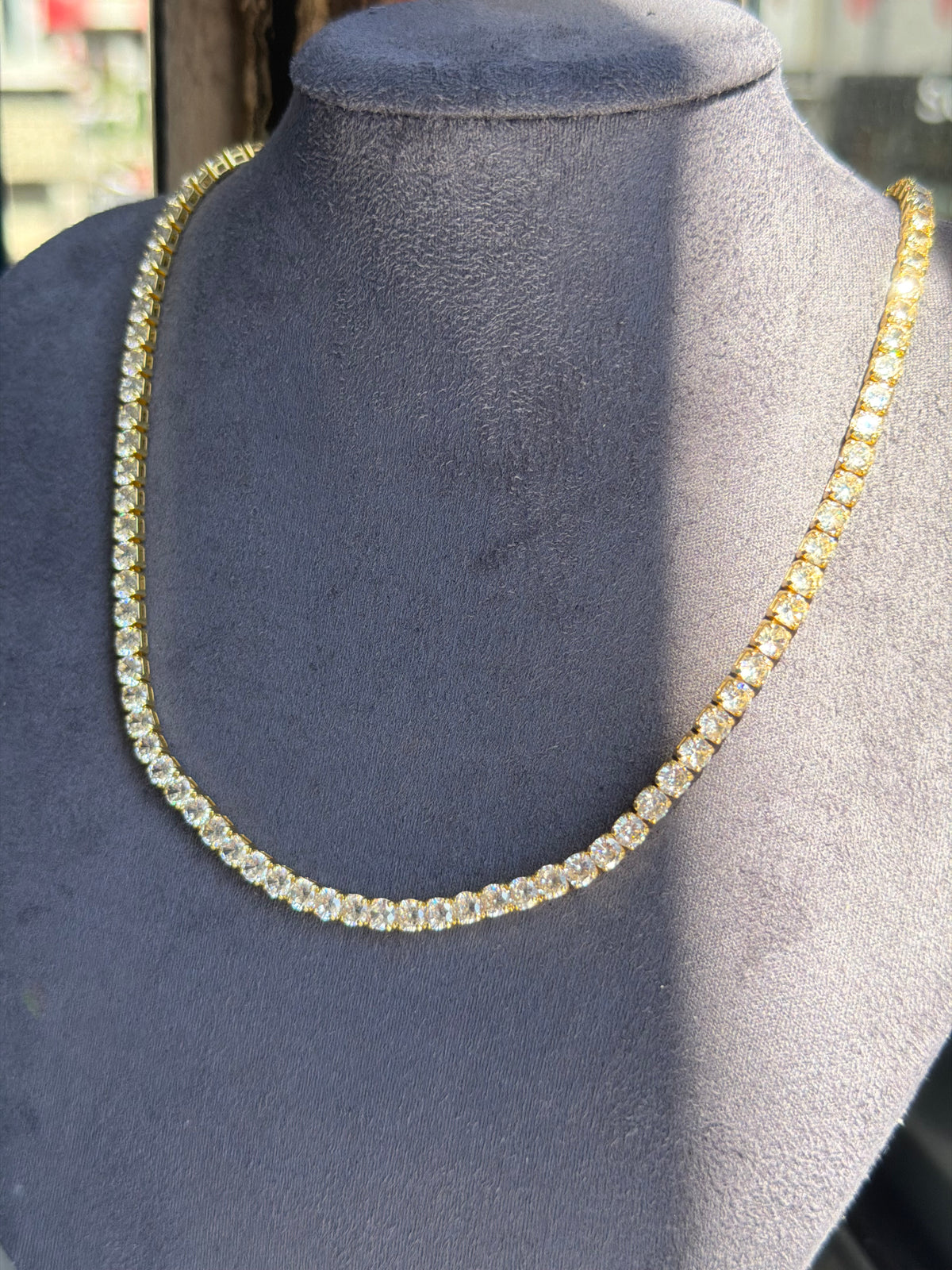 Gold Döküm Dönmez Su Yolu Kolye