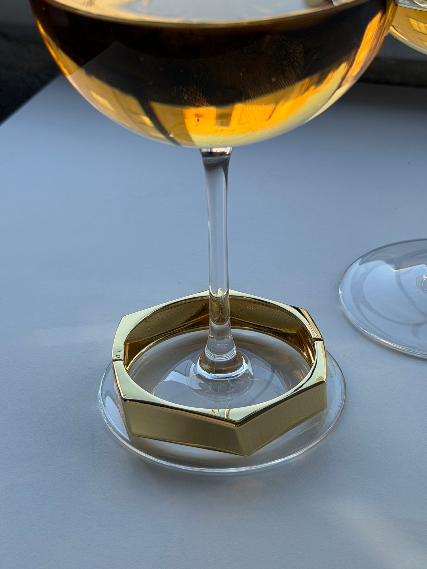 Gold Düz Kelepçe Bileklik