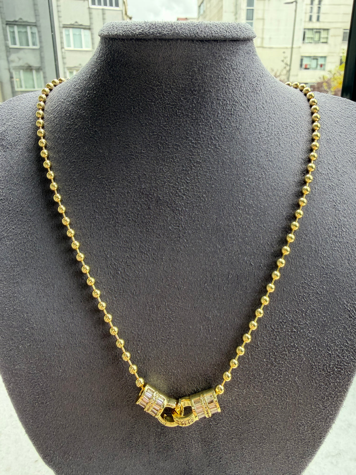 Gold Milena Gold Kolye