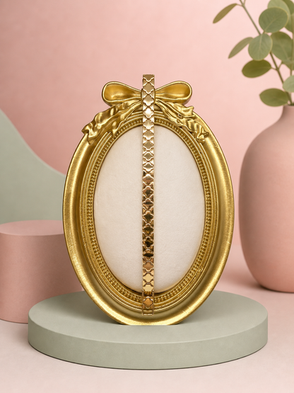 Gold Van Clef Düz Bileklik