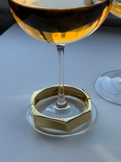 Gold Düz Kelepçe Bileklik