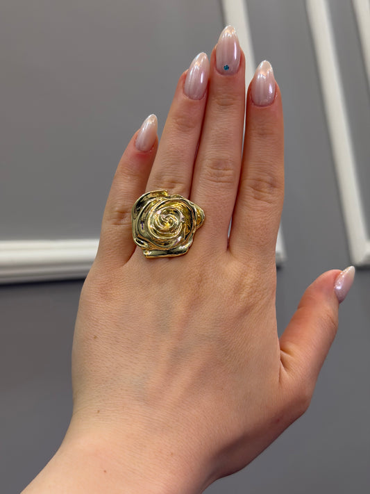 Gold Gül Yüzük