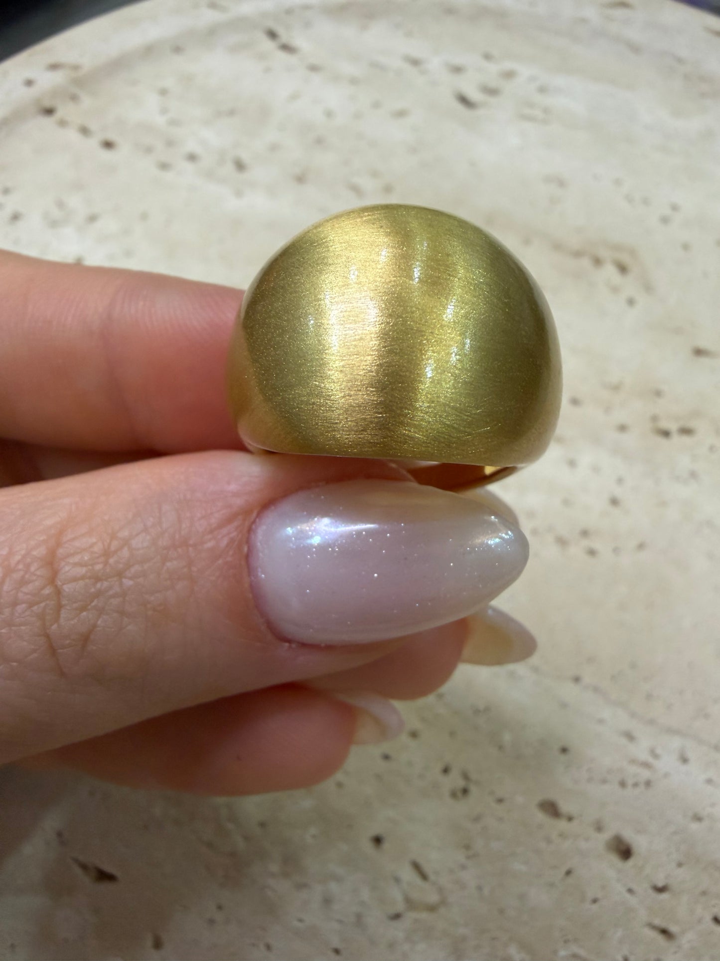 Gold Mineli Yüzük