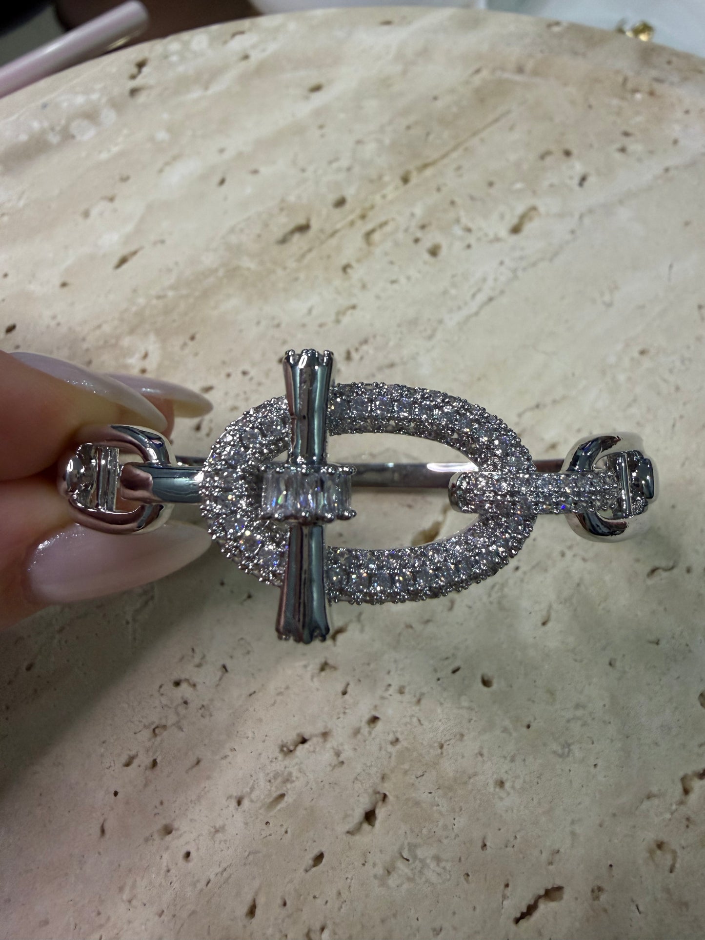 Silver Luna Kilit Kelepçe