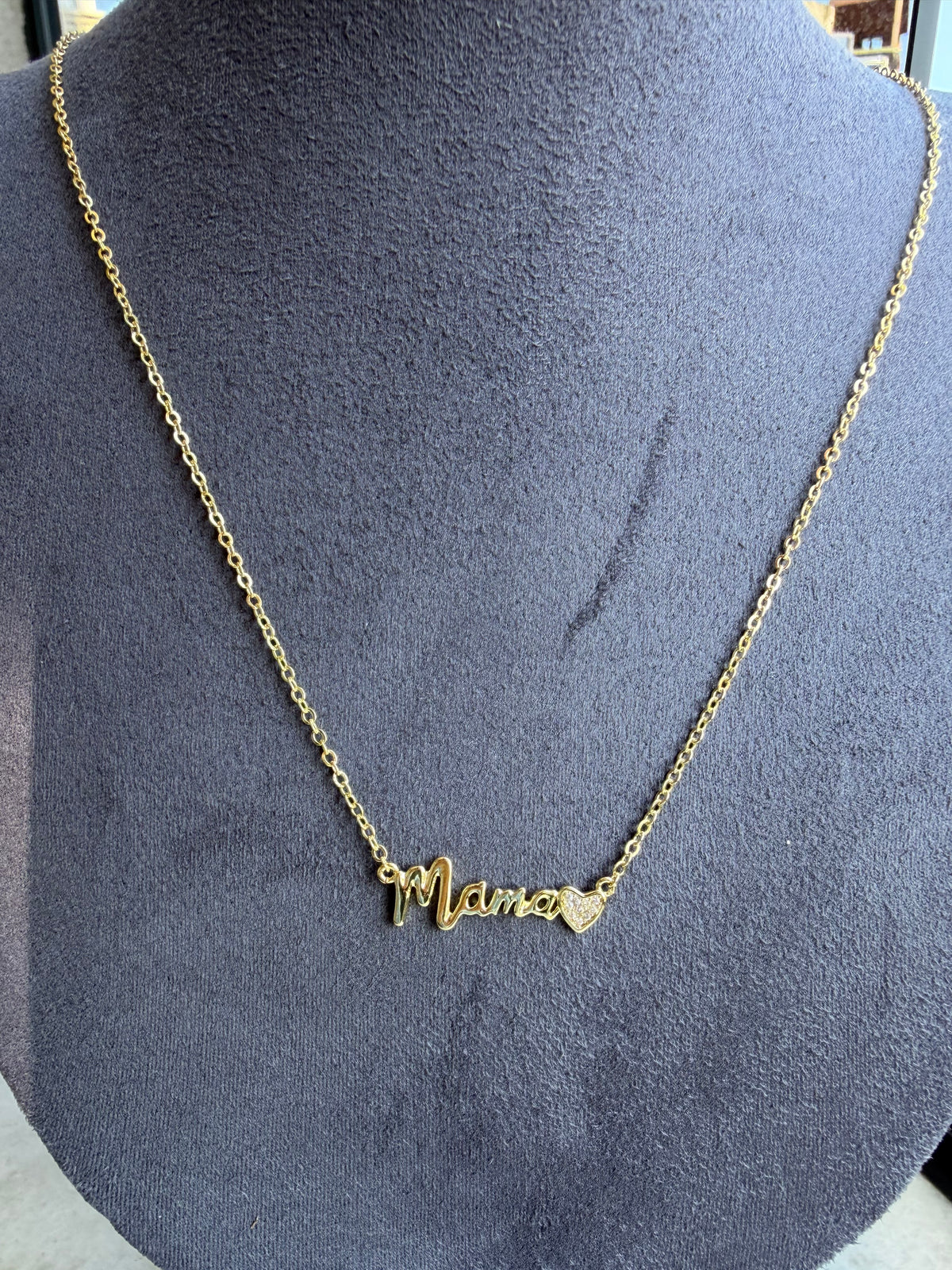 Gold Kalpli Mama Kolye