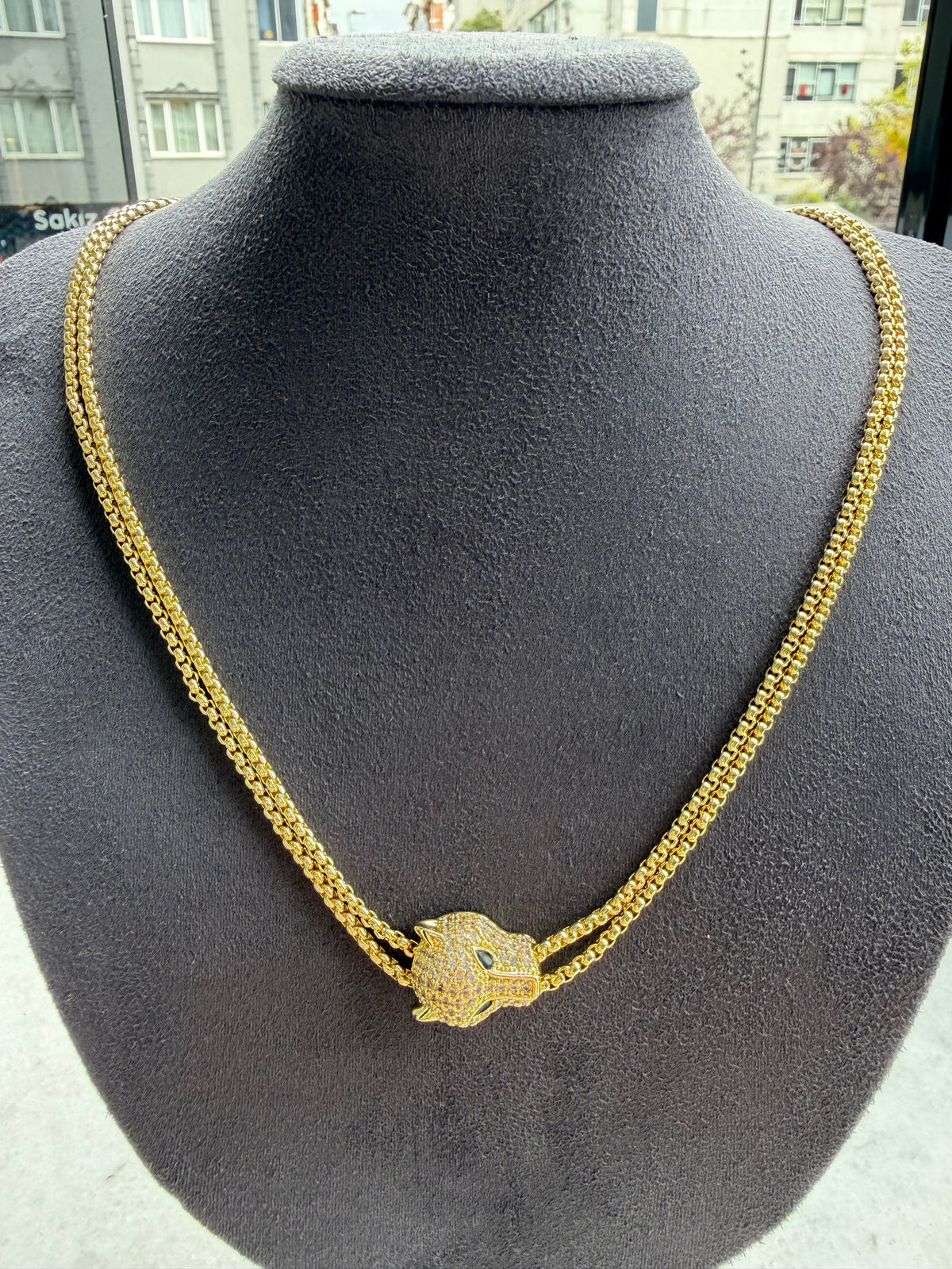 Gold Pantera Gold Kolye
