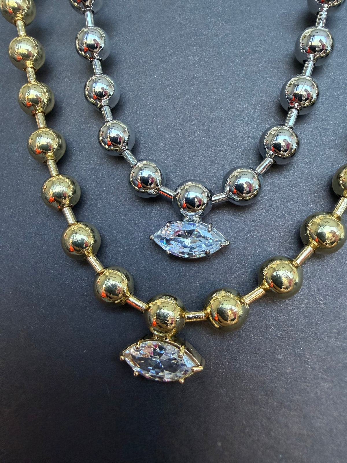 Silver Ivy Shine Kolye