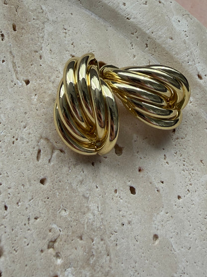 Gold Juliet Küpe