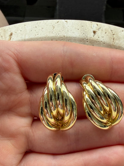 Gold Juliet Küpe