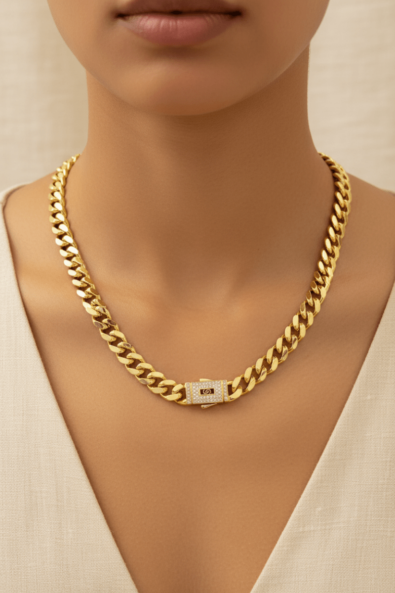 Gold 45 cm Gurmet Kolye - Muas Aksesuar