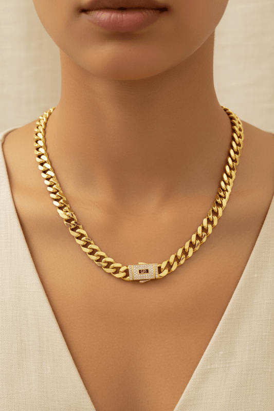 Gold 45 cm Gurmet Kolye - Muas Aksesuar