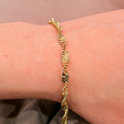 Gold Burma Bileklik - Muas Aksesuar