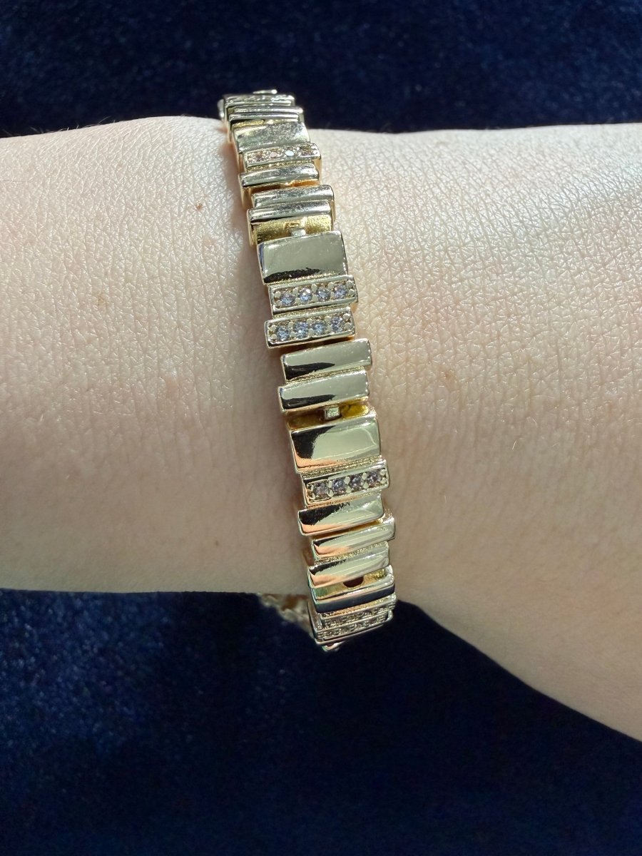Gold Dizme Dd Bileklik - Muas Aksesuar