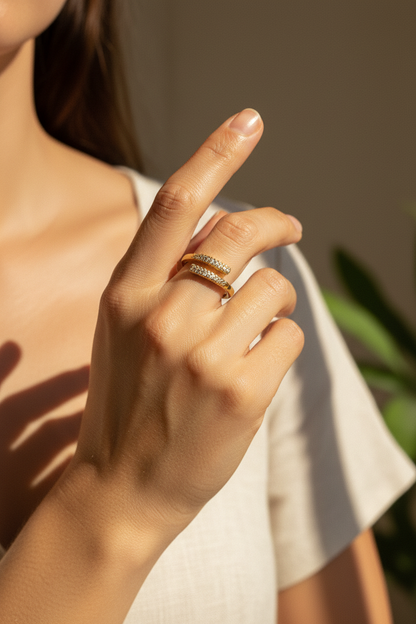 Gold Taşlı Kuğu – Lifestyle 2