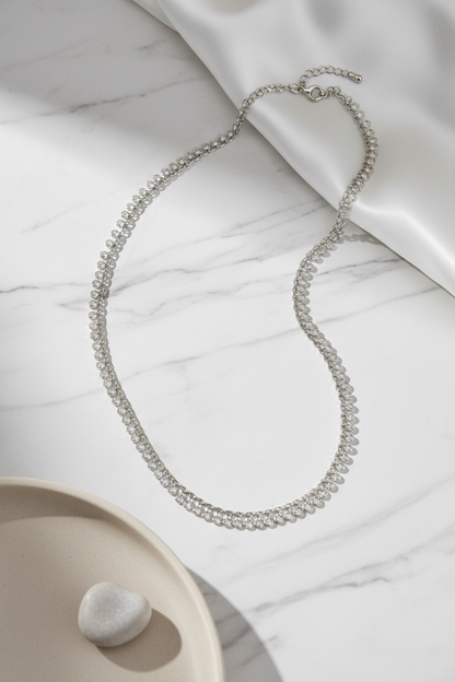 Silver Damla Döküm – Flatlay