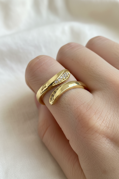 Gold 2'li S Yüzük lifestyle