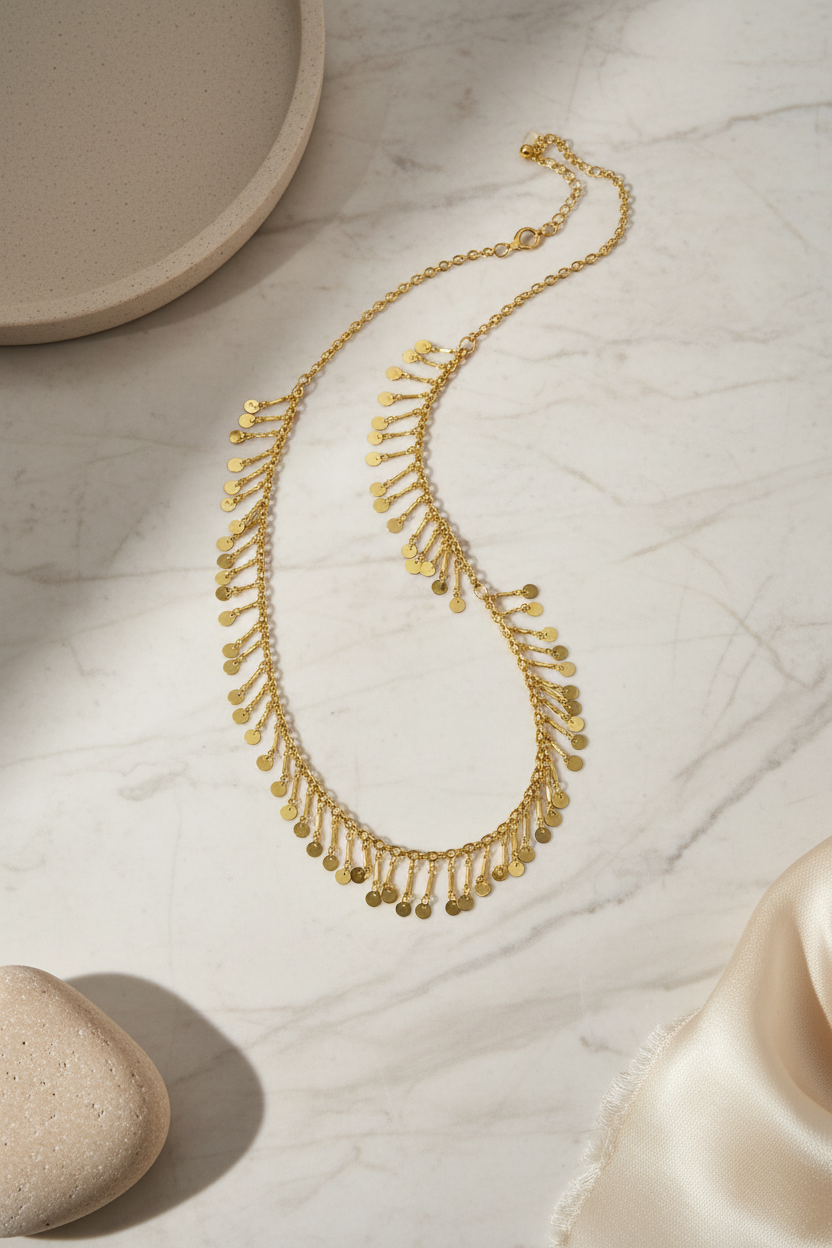 Gold Afrodit – Flatlay