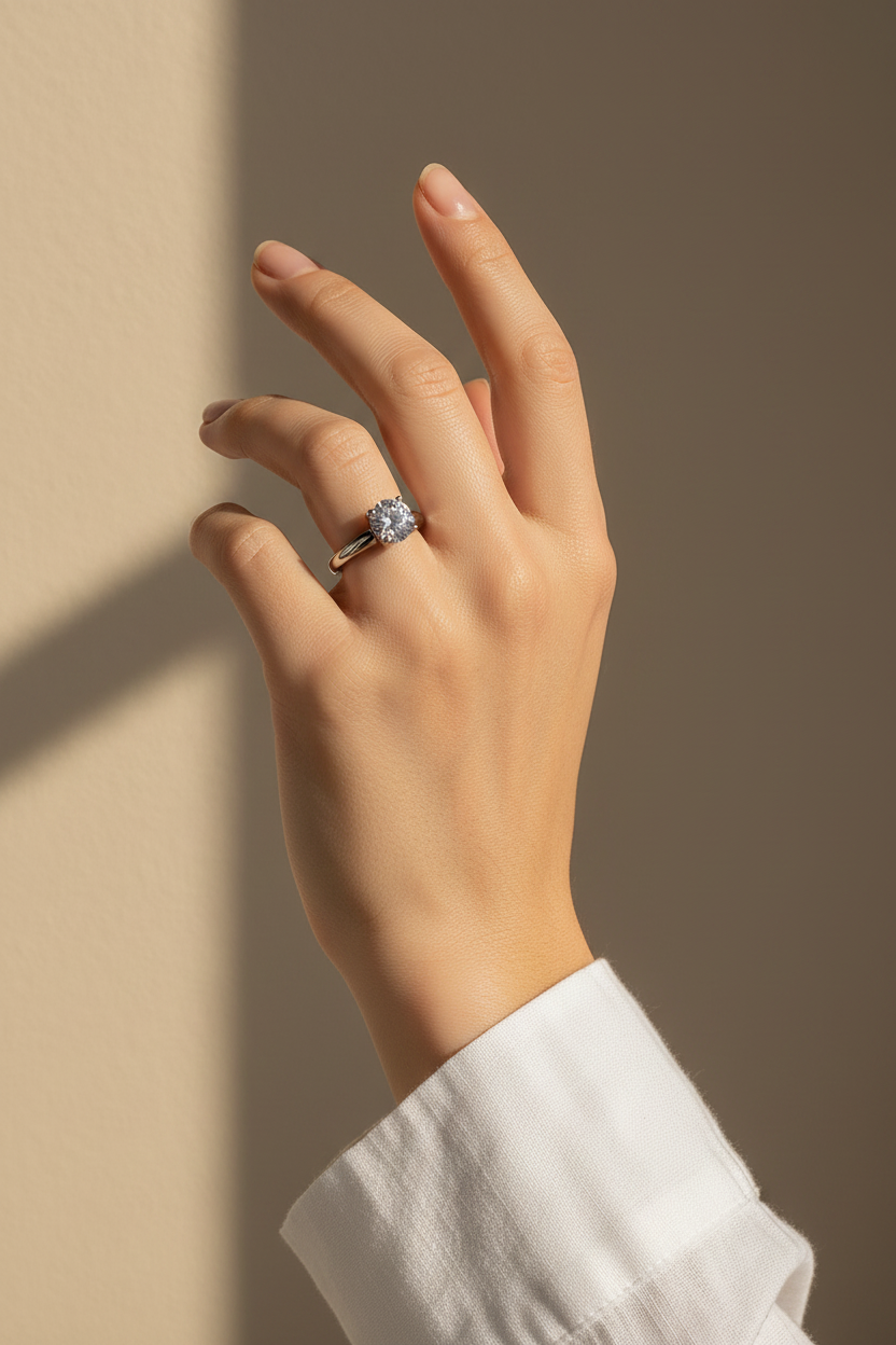 Silver Tek Taş Dua – Lifestyle 1