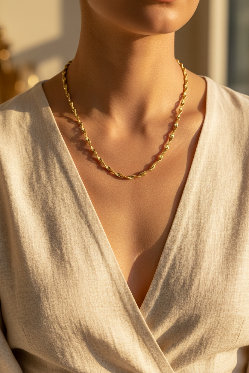 Gold Burma 60 cm Zincir lifestyle